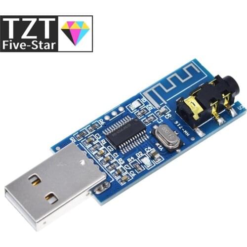 USB Bluetooth 4.0 Audio Receiver Wireless Module Bluetooth Voice Player With Decoding Amplifier Function LED Indicator Board