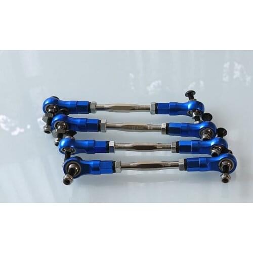 GTBracing losi 5ive T High Strength Steel Steering Linkage Front and Rear Pull Tie Rod