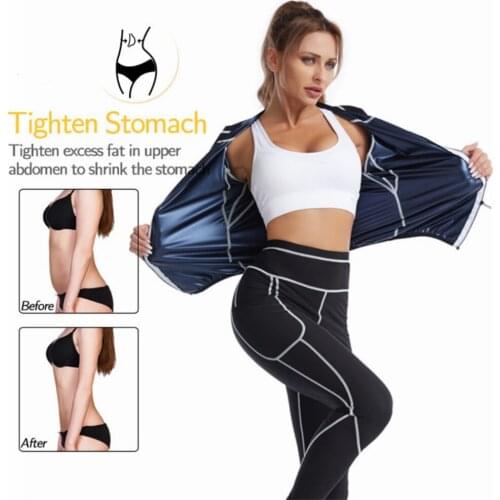 Women Abdomen Sweat Yoga Wear European And American Large Size Plastic Waist Corset Waist Slimming Sauna Suit Set