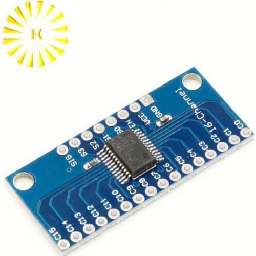 CD74HC4067 16-Channel Analog Digital Multiplexer Breakout Board Module