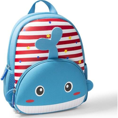 29*26cm Cartoon Kindergarten Kids Backpack Soft Material School Bag Breathable, Wear-resistant and Odor-free Small Backpack 35L