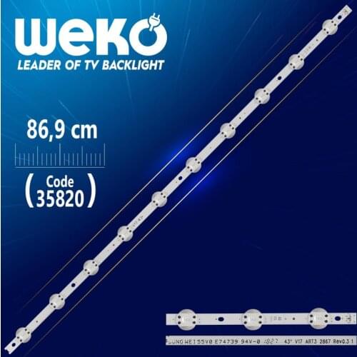 43 V17 ART3 2867 REV0.3 1 - 86.9 CM 10 LED- (WK-1283)