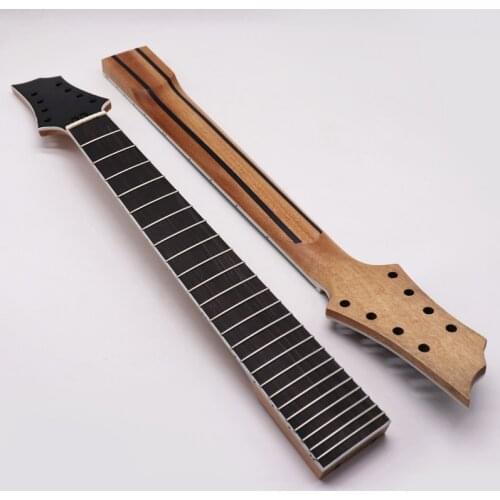 8-string 24-fret electric guitar neck with maple shank DIY neck