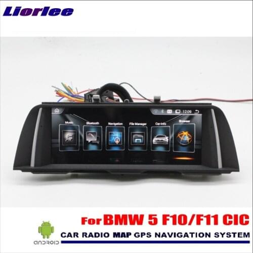 10" inch HD Screen For BMW 5 Series F10 F11 2011-2012 Car Audio Video Stereo Player Navigation GPS Multimedia