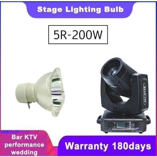 Free shipping Stage light 200W 5R / 7R 230W Metal Halide Lamp moving beam lamp 230 beam Platinum Metal Halogen Lamps Follow spot