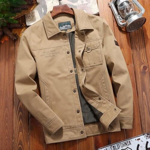 Brand Military Jacket Men Fashion Cotton Windbreaker Mens Jackets and Coats Outwear Casual Silk Padding Coat Male Size M-4XL