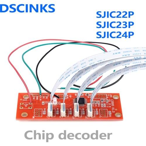 Chip decoder for epson SJIC22P SJIC23P SJIC24P for Epson TM-C3520 TM-C3510 Epson ColorWorks C3500 Series TM C3520 TM C3510 chip