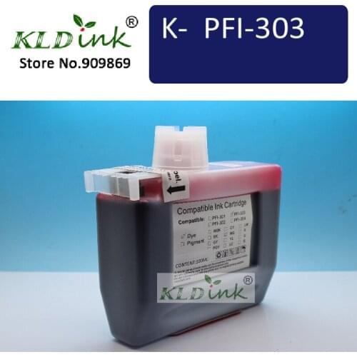 KLDINK - PFI-303M Magenta Ink Cartridge ( 2960B001 Ink ) - compatible with imagePROGRAF IPF820 Printer