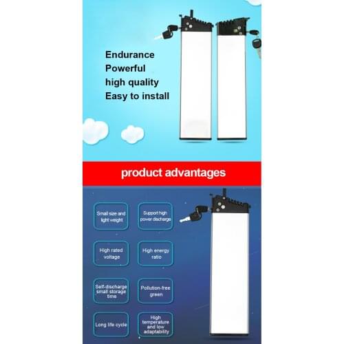 Electric bicycle lithium battery 48v 12.8ah mx01 exclusive 48v 500w battery ebike