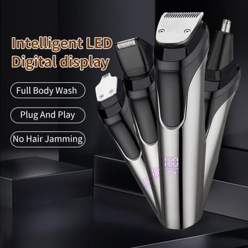 Clipper Hair Trimmer For Men Hair Clipper Professional Hair Trimmers Hair Cutting Machines Multi-Function Electric Shaver USB