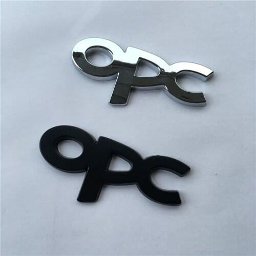 3D Metal OPC Sticker Emblem Badge Decal for OPEL Mokka Corsa Meriva Zafira Astra J H G Vectra Antara Insignia