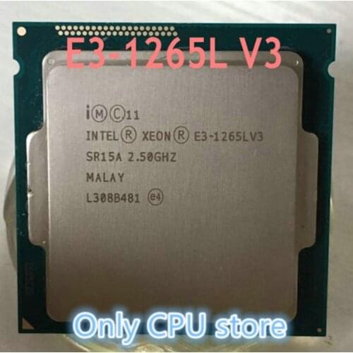 Original E3 1265LV3 E3-1265LV3 CPU Processor 2.5G 45W SR15A Quad Core scrattered pieces