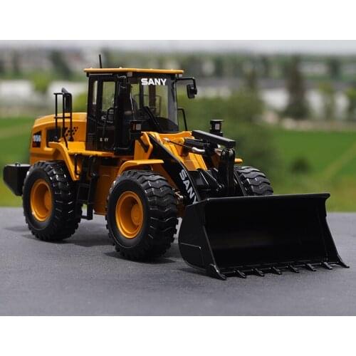 1:35 Scale Diecast Alloy Sany Loader SYL956H Alloy Forklift Construction Machinery Car Model Collectors Fan Gift Souvenir