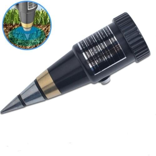 Portable Soil PH Meter 1-8% Plant PH 3-8 Level Moisture Tester For Garden Plant Flower Crop Hydroponics Analyzer