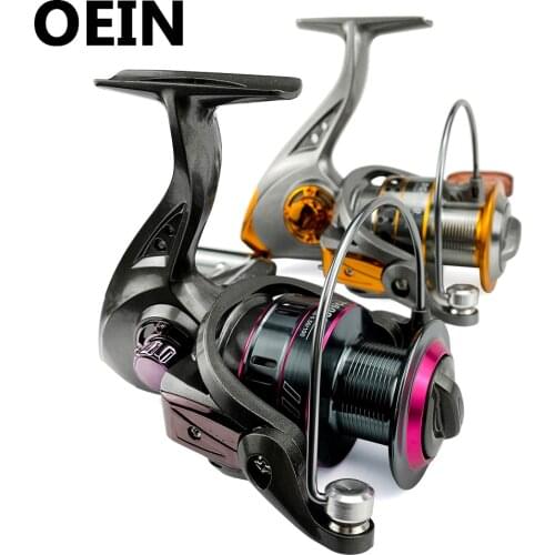 GHOTDA Fishing Reel Spinning 1000-7000 Series Metal Spool Spinning Wheel for Sea Fishing Carp Fishing
