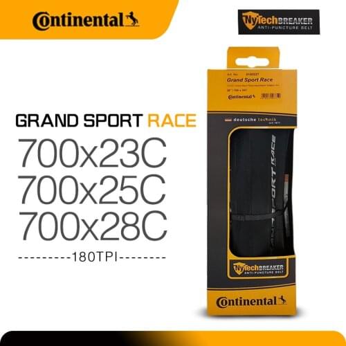 Continental Road Tire GRAND Sport Race 700× 23C /25C/28C Road Bicycle Clincher Foldable Gravel Tire bike tire