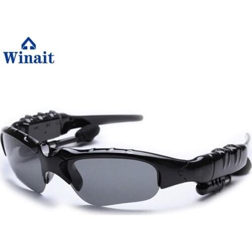 Winait BT103 Bluetooth sunglasses, mp3 BT music display sunglasses, hands free sunglasses free shipping