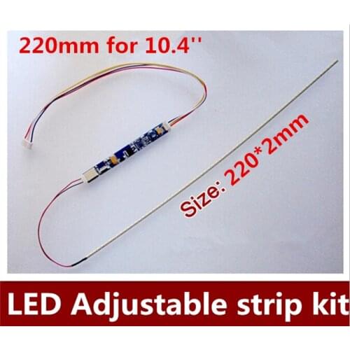 220mm LED Backlight Strip Kit Update 10.4 inch CCFL LCD Screen To LED Monitor