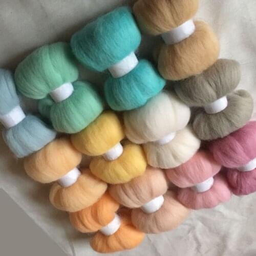 Wfpfbec roving wholesale naaldvilten merino fieltro naaldvilten merino wool fibre roving for needle felting diy crafa 1200g