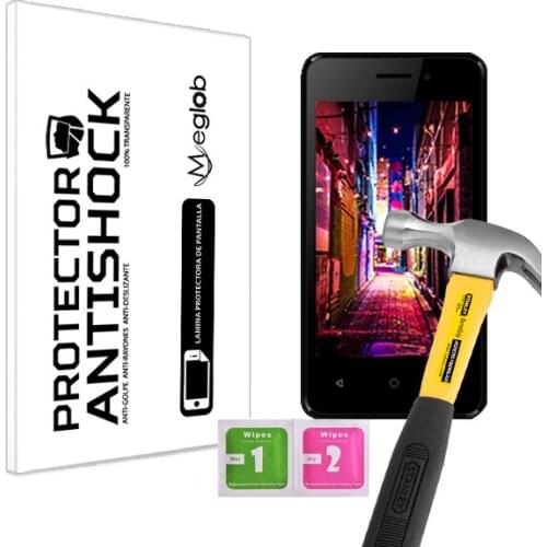 Screen protector Anti-Shock Anti-scratch Anti-Shatter compatible with Yezz GO 1