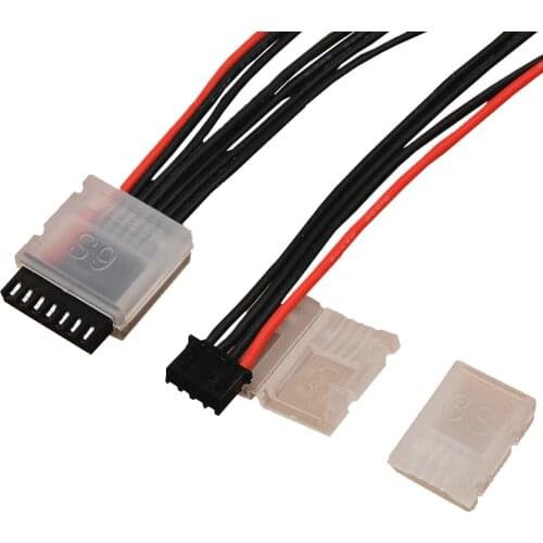 10pcs AB buckle clip 2s 3s 4s 5s 6s Model lithium battery balancing head protector balance plug connector protector