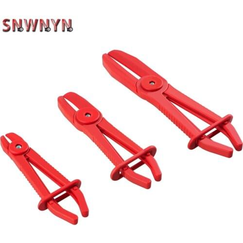 3pcs/set Oil Tube Repair Hose Clamp Plier Portable Practical Brake Fuel Water Line Hose Clamp Pliers Hand Tool Set