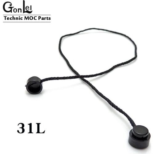 5-10Pcs/Lot High-Tech String with End Studs 11-31L Overall MOC Brick Part Building Blocks Toys For Kids Compatible with 14226c31