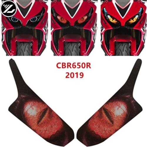 For HONDA CBR650R 2019 cbr650r cbr 650 Motorcycle accessories headlight protection sticker headlights eye body sticker