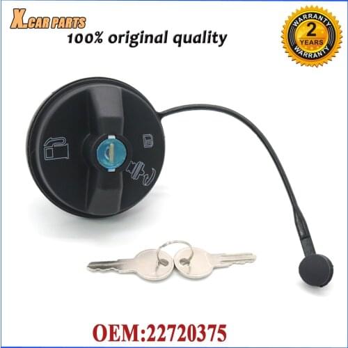 Car Fuel Cap Petrol Diesel Tank Cap With Keys 22720375 Fit For Chevrolet Buick Cadillac GMC ISUZU OLDSMOBILE PONTIAC SATURN