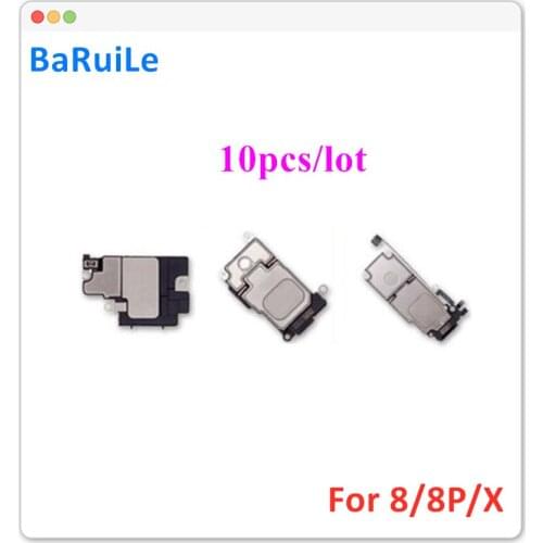 BaRuiLe 10pcs Loud Speaker Flex Cable for iPhone X 8 Plus 8P LoudSpeaker Sound Ringer Buzzer inner Ringtone Replacement Parts