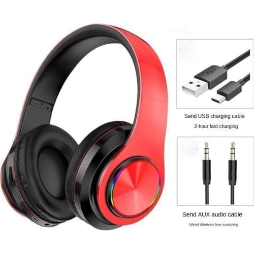 B39 Head-Mounted Wireless Bluetooth Headset Foldable Mobile Phone Universal Multi-Function Auricle t Gamer