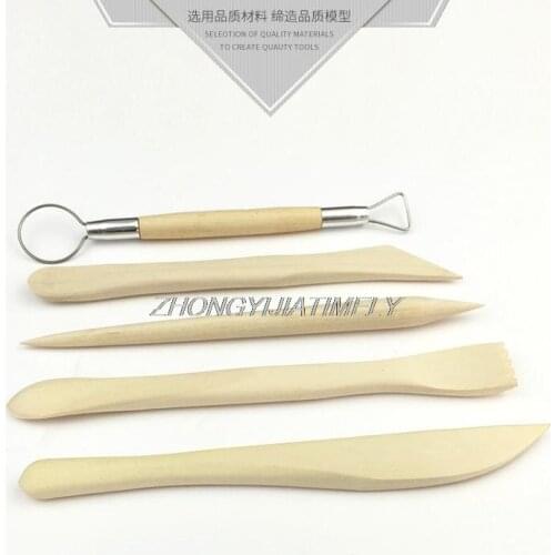 Clay sculpture tools, 5PCS/set, soft pottery\pottery clay sculpture knife, clay sculpture tools, clay carving tools
