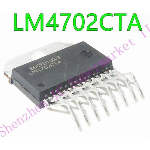 LM4702CTA LM4702 Plug-in ZIP-15 Audio Amplifier Original Spot