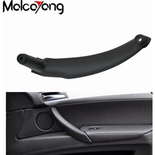New Car Right / left Interior Door Handles Inner Door Panel Handle Pull Trim Cover For BMW X5 X6 E70 E71 E72 51416969404