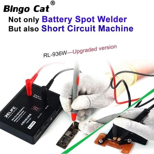 Sunshine RL-936W Mini Portable Battery Spot Welding Machine With Pen For iPhone 11 12 pro Nickel Plate Spot Welder Repair Tool