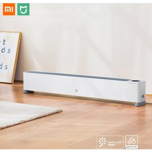 Xiaomi Mijia Baseboard Electric Heater E 2200W Fast Heaters For Home Room Fast Convector Skirting Line Warmer Smart Control