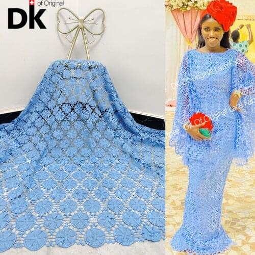 Clearance!!! 2.5 Yards Swiss Voile Lace In Switzerland Fabric 2021 Senegal Dry 100% Punch Holes Cotton Lace For Wedding Dresses