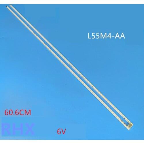 LED Backlight strip For Xiaomi MI 55" TV L55M4-AA 098101074400 098101074401 1712-0400-4190 68LEDs 100%NEW