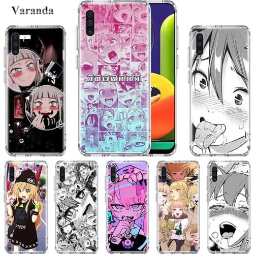 Hentai Harajuku Anime Girl Case for Samsung Galaxy A70 A50 A50s A70s A80 A60 A40 A20 A20e A10 A7 A9 2018 Soft Phone Coque Sac
