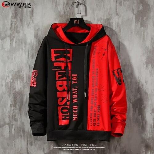 WWKK Rapper Hoodies Men Women Hip Hop Sweatshirts Streetwear Fashion Hoodie Popular Hooded Pullovers Casual Walk Hoody