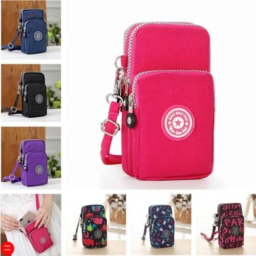 Universal Outdoor Sports Phone Pouch For iPhone 11 Pro Max X XR 6 Arm Shoulder Phone Pocket Suit For Below 6.43" Phone bag Cover