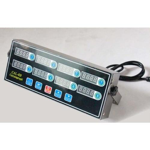 Commerical use restaurant kitchen eight channels digital kitchen timer,cooking thermometer and timer
