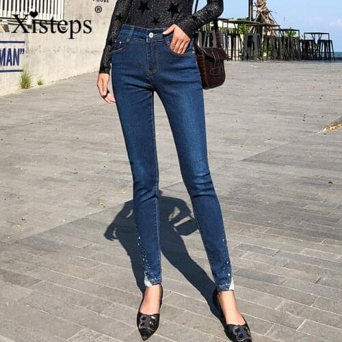 XISTEPS Women's Skinny Jeans