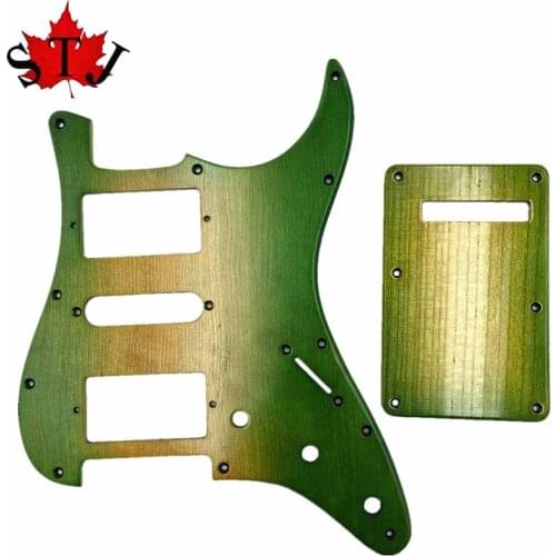1 SET Maple Wood GUITAR HSH Pickguard &Backplate