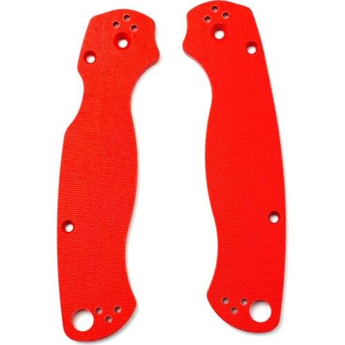 1 Pair DIY G10 Handle Patches Material Professional Anti-slip Grips slab blank scales For Paramilitary 2 Repair Accessories