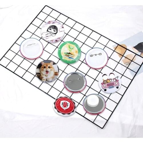 2021 New Button Badge Parts Blank Pins Badge Maker Machine значки набор Supplier 100 Sets 25/32/37/44/50/58mm