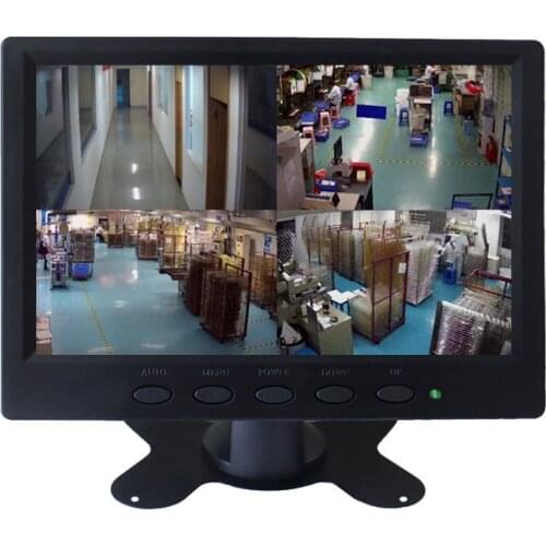 7 inch lcd monitor VGA AV BNC high 1024 x600 monitoring equipment computer liquid crystal displays