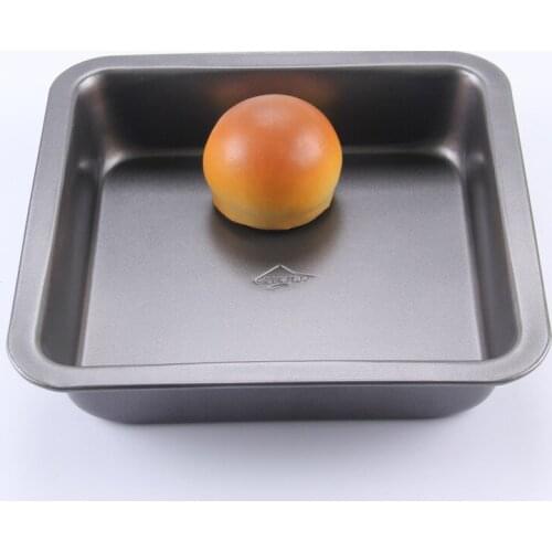 8 Inch Cake Pan Muffin Cupcake Bake Baking Mould Mold Bakeware Square Dishwasher Safe Versatile Sturdy Tools D829