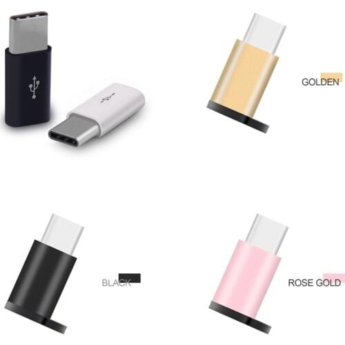 5PCS Micro USB Female to Type C Male Adapter for Xiaomi Mi 8 Redmi Note7 for Huawei P20/Lite Oneplus 6/Samsung S8 Plus S9 Note 9