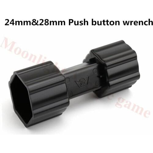 Arcade Pushbutton button Wrench Tool Dual purpose arcade assembly can use for 24mm and 28mm nut Amusement and Gaming Machines